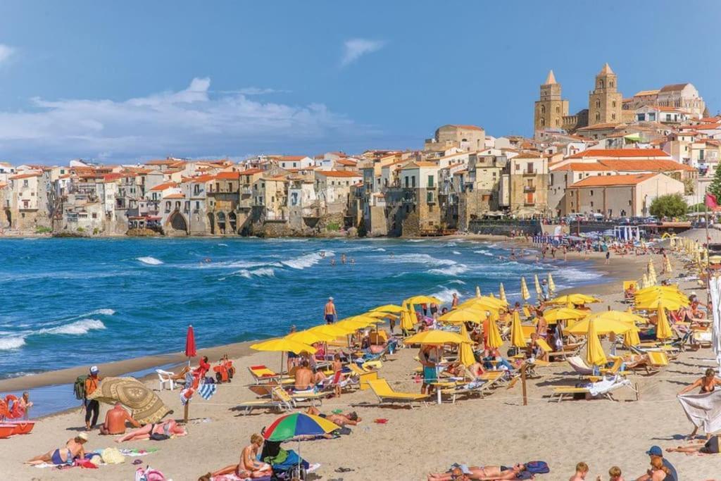 Villa Indipendente Le Coccinelle Beach Mare Piscina A 250 Mt Dal Mare Con Servizio Di Piscina A 400 Mt 12 K Da Cefalu Campofelice Di Roccella Extérieur photo